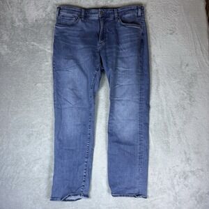 34 Heritage Jeans Men 38x30 (Fits 38x30) Blue Charisma Straight Leg Stretch